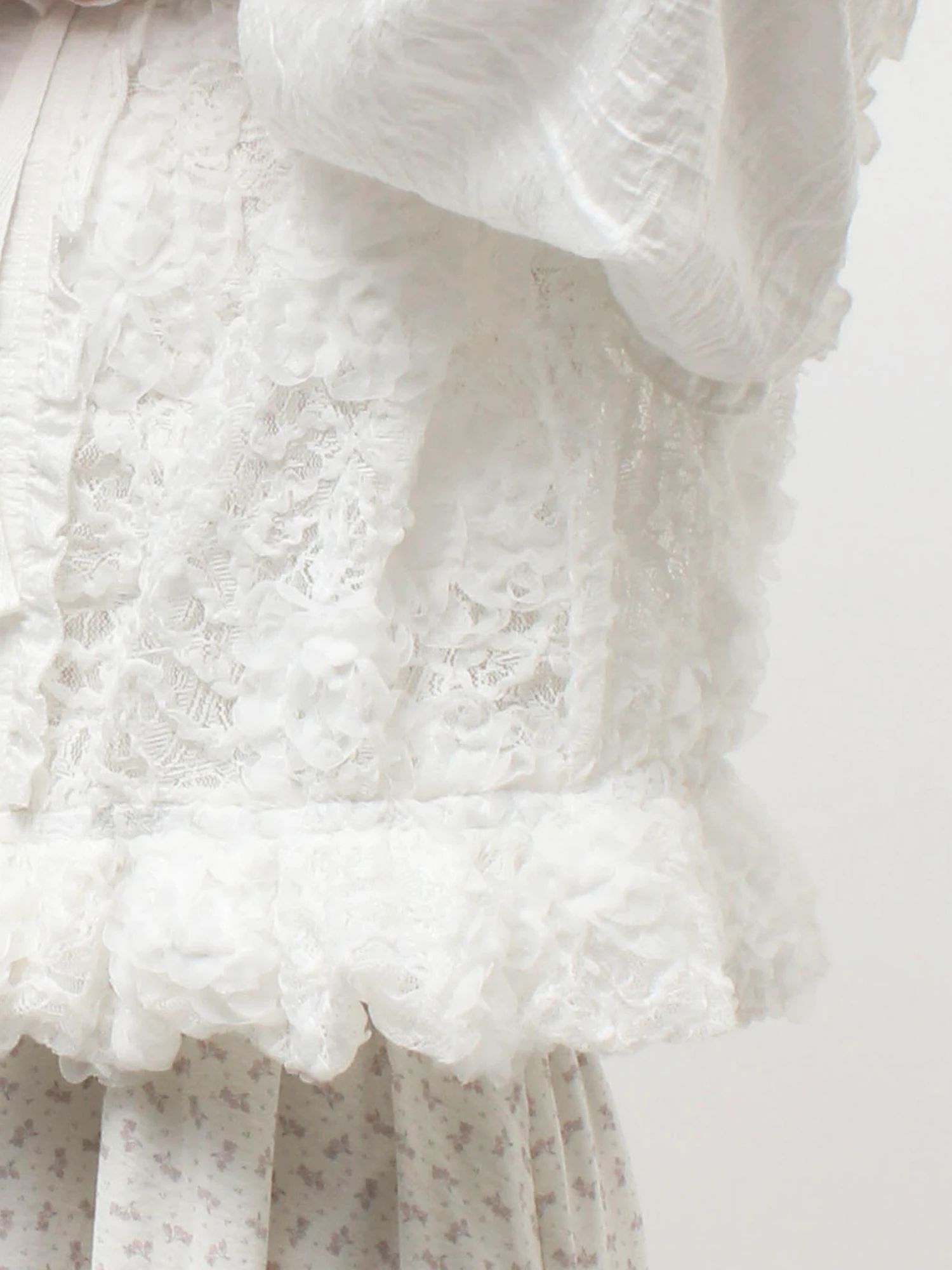merry jenny｜Lace Hood Blouson