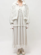 merry jenny｜Lace Hood Blouson