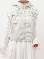 merry jenny｜Frill Nylon Jacket