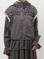 merry jenny｜Frill Nylon Jacket