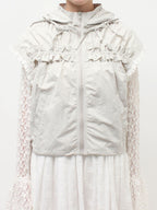 merry jenny｜Frill Nylon Jacket