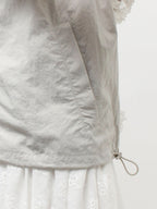 merry jenny｜Frill Nylon Jacket