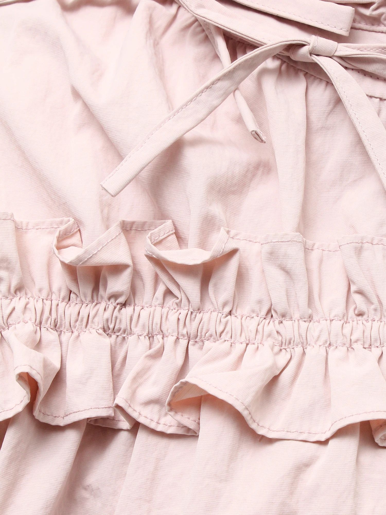 merry jenny｜Frill Nylon Jacket