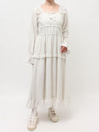 merry jenny｜Petit Flower Ribbon Dress