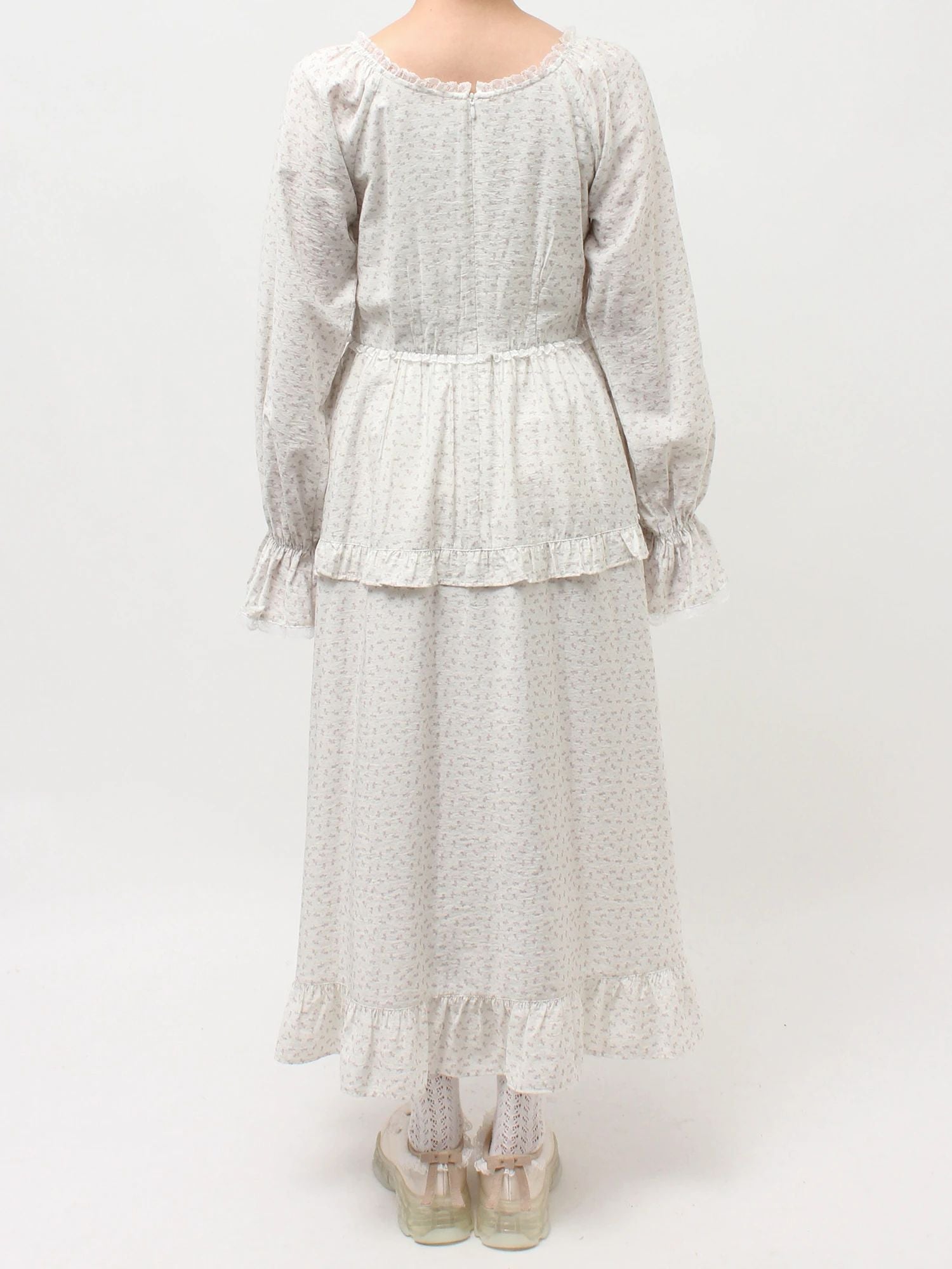merry jenny｜Petit Flower Ribbon Dress