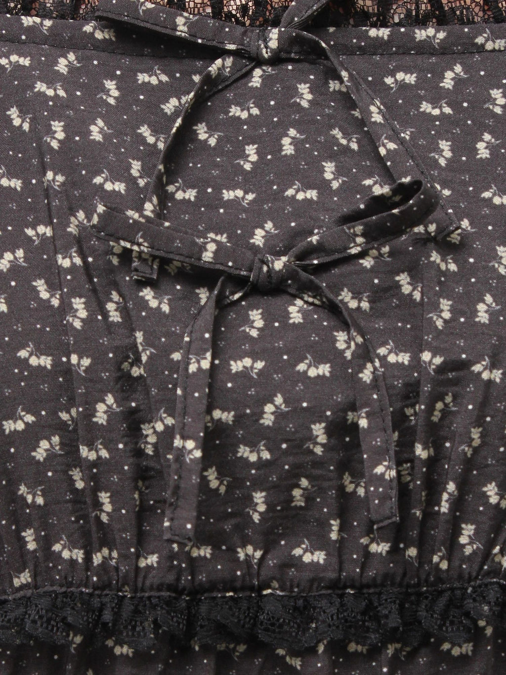 merry jenny｜Petit Flower Ribbon Dress