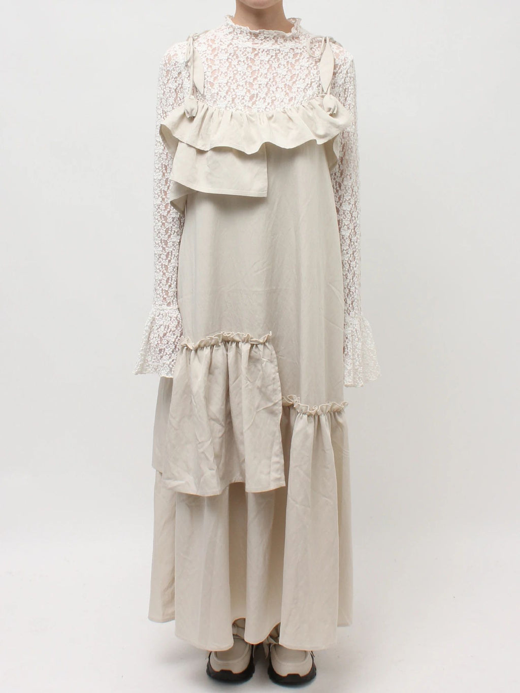 merry jenny｜Tulip Frill Cami Dress