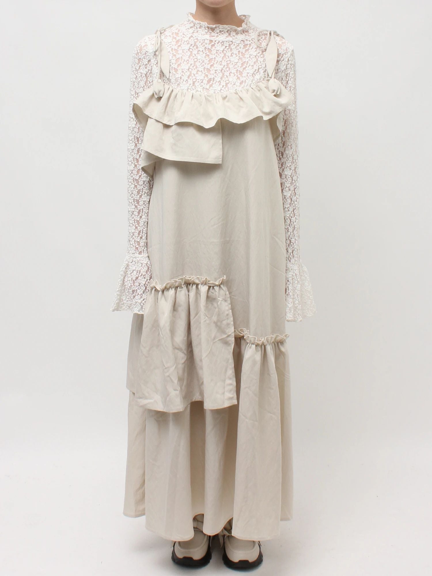 merry jenny｜Tulip Frill Cami Dress