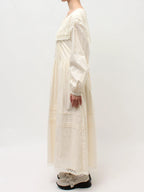merry jenny｜Airy Lace Collar Dress