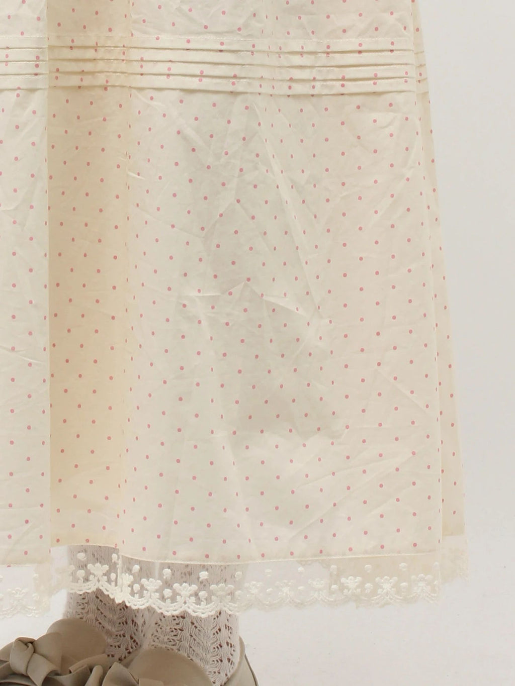 merry jenny｜Airy Lace Collar Dress