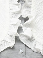 merry jenny｜ Frill polo mini dress