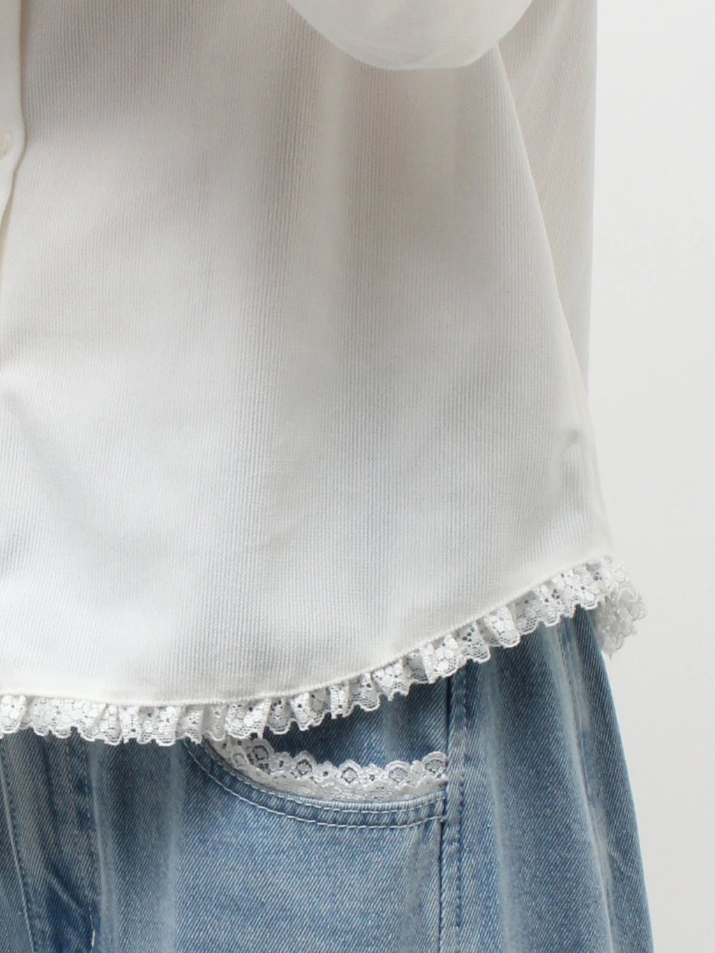 merry jenny｜Double Ribbon Blouse