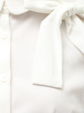 merry jenny｜Double Ribbon Blouse