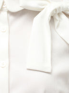 merry jenny｜Double Ribbon Blouse