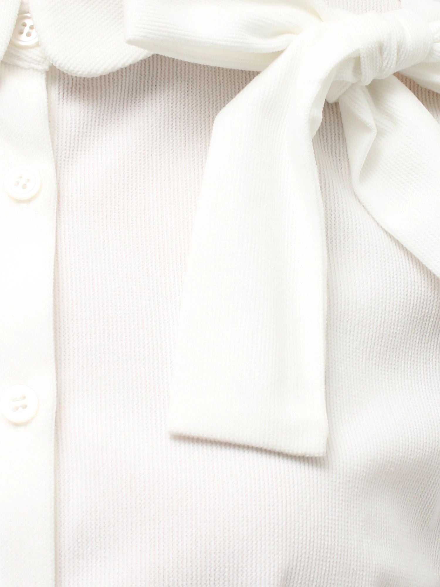 merry jenny｜Double Ribbon Blouse