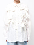 merry jenny｜Bon Bon Ribbon Shirt