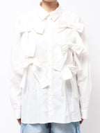 merry jenny｜Bon Bon Ribbon Shirt