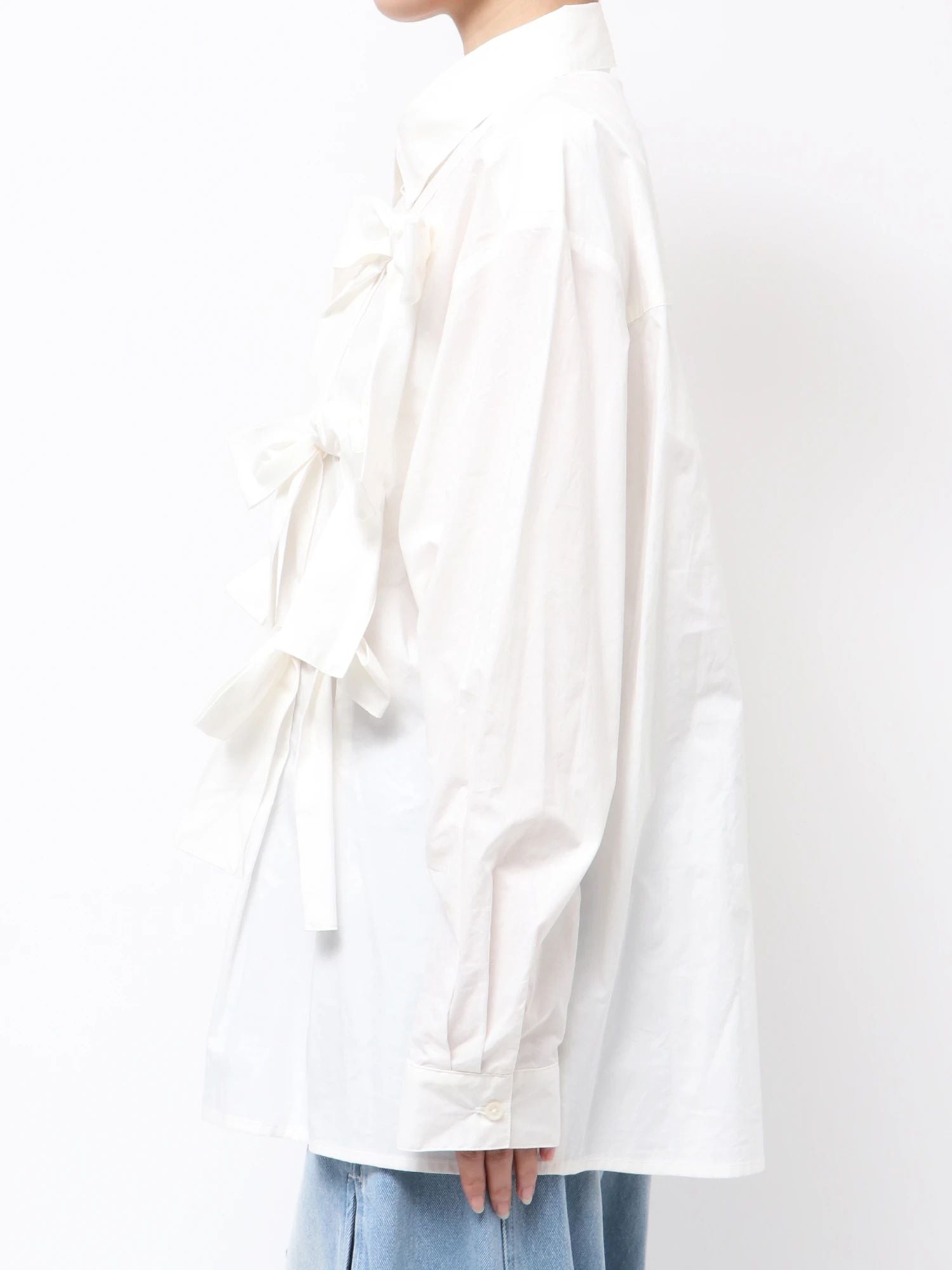 merry jenny｜Bon Bon Ribbon Shirt