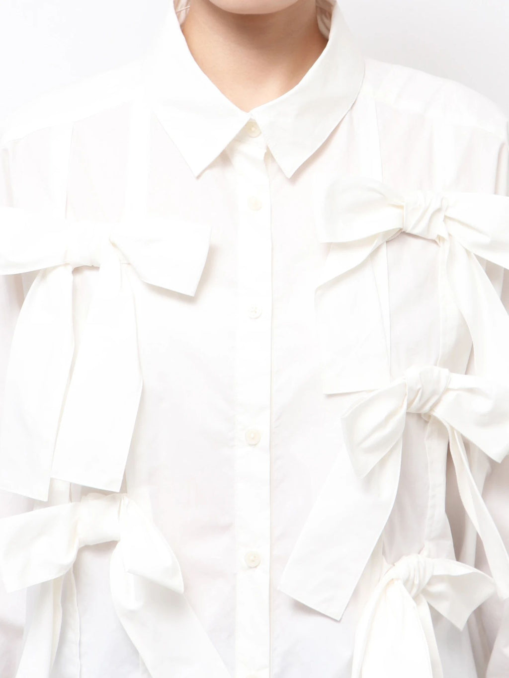 merry jenny｜Bon Bon Ribbon Shirt