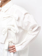 merry jenny｜Bon Bon Ribbon Shirt