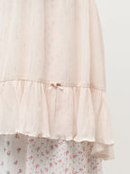 merry jenny｜ Sheer Gathered Tunic