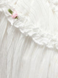 merry jenny｜ Sheer Gathered Tunic