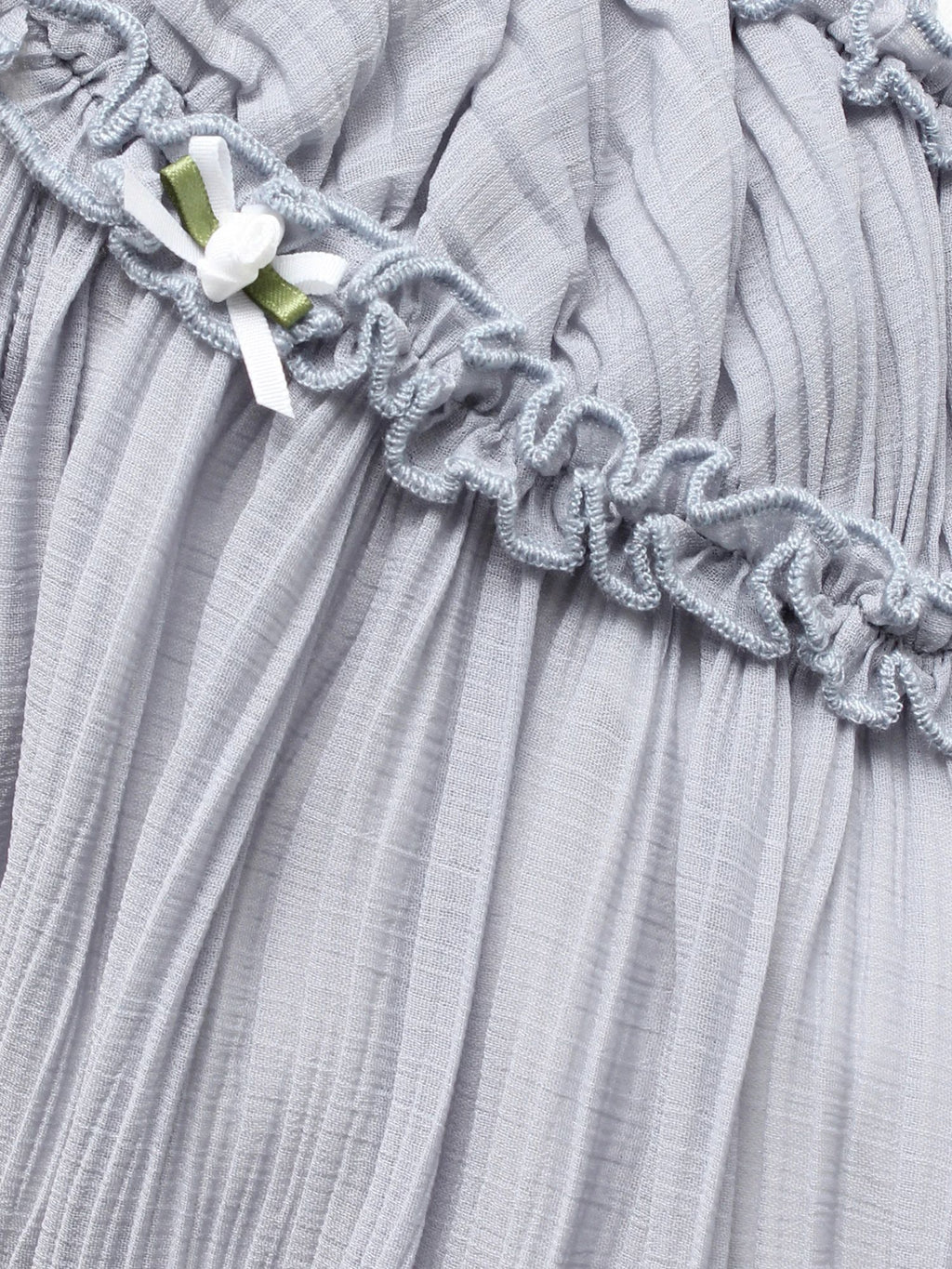 merry jenny｜ Sheer Gathered Tunic