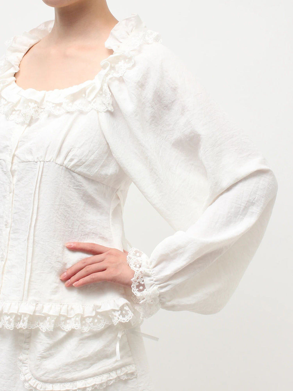 merry jenny｜Sugar Square Blouse