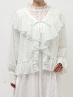 merry jenny｜Sheer Frill Bolero