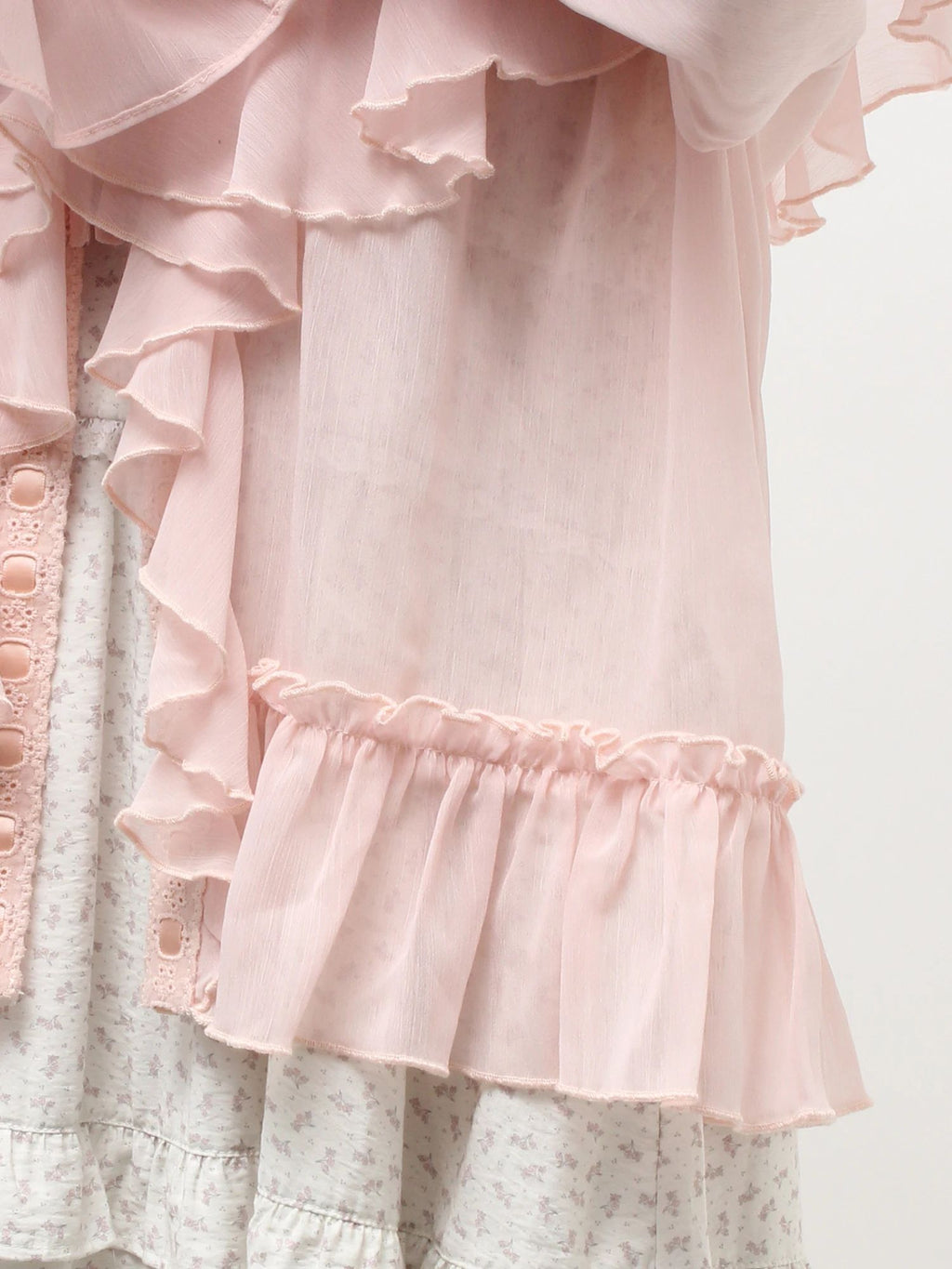 merry jenny｜Sheer Frill Bolero