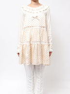 merry jenny｜Dot Babydoll Dress