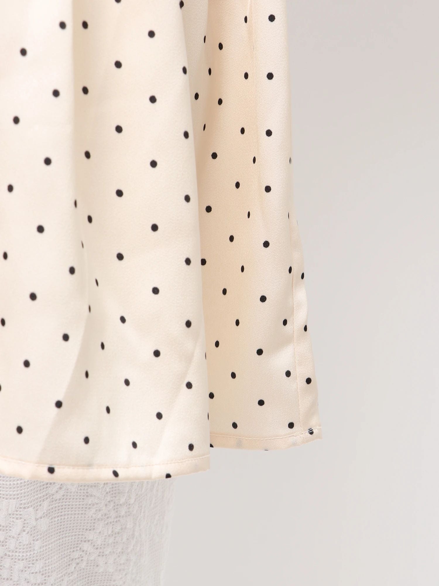 merry jenny｜Dot Babydoll Dress
