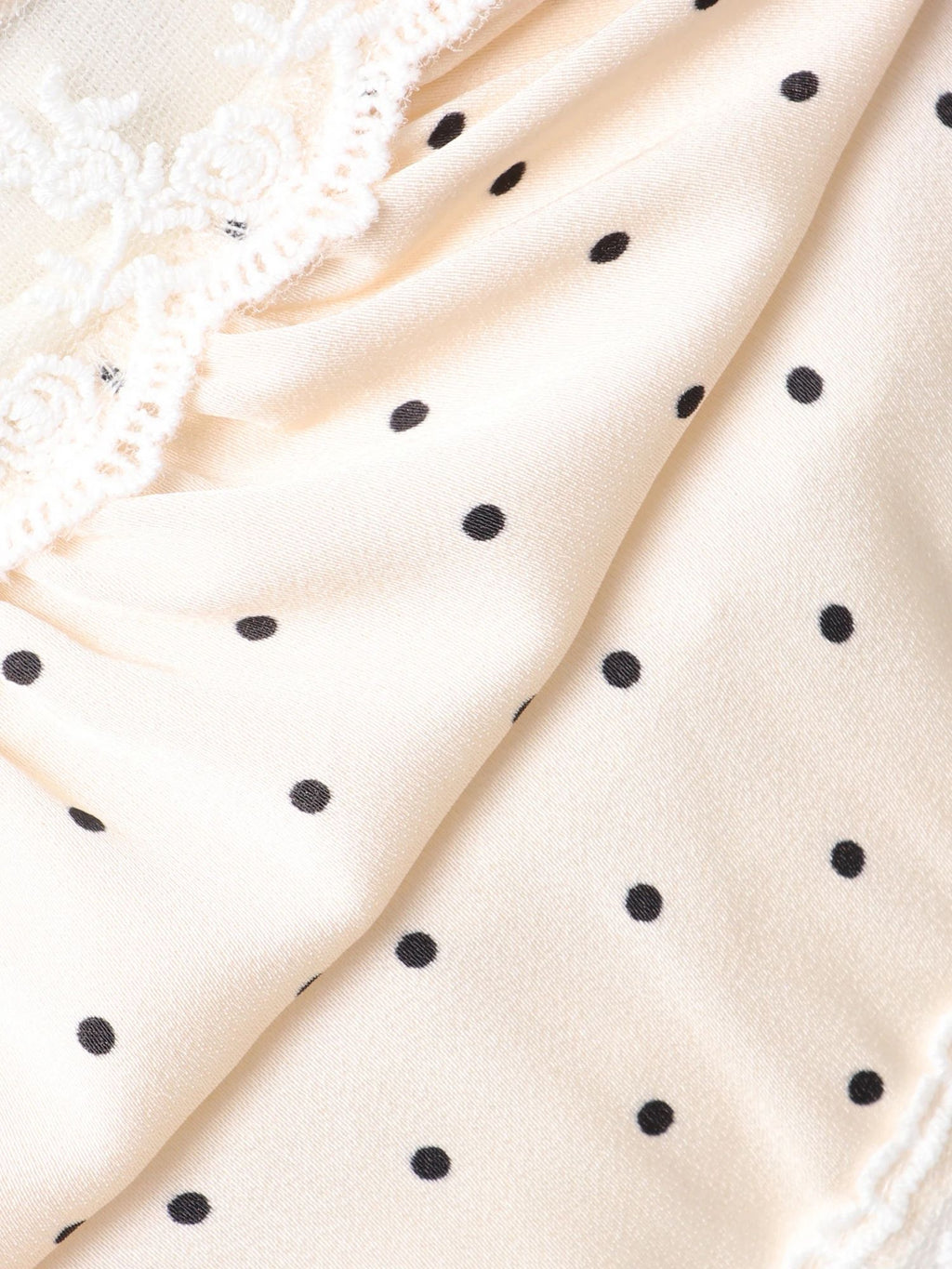 merry jenny｜Dot Babydoll Dress