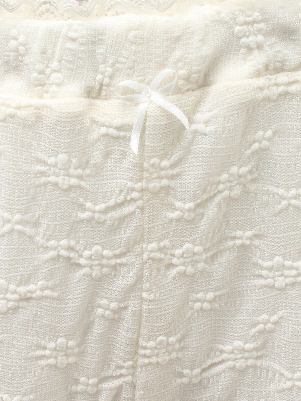 merry jenny｜Stretch Lace Capri Pants