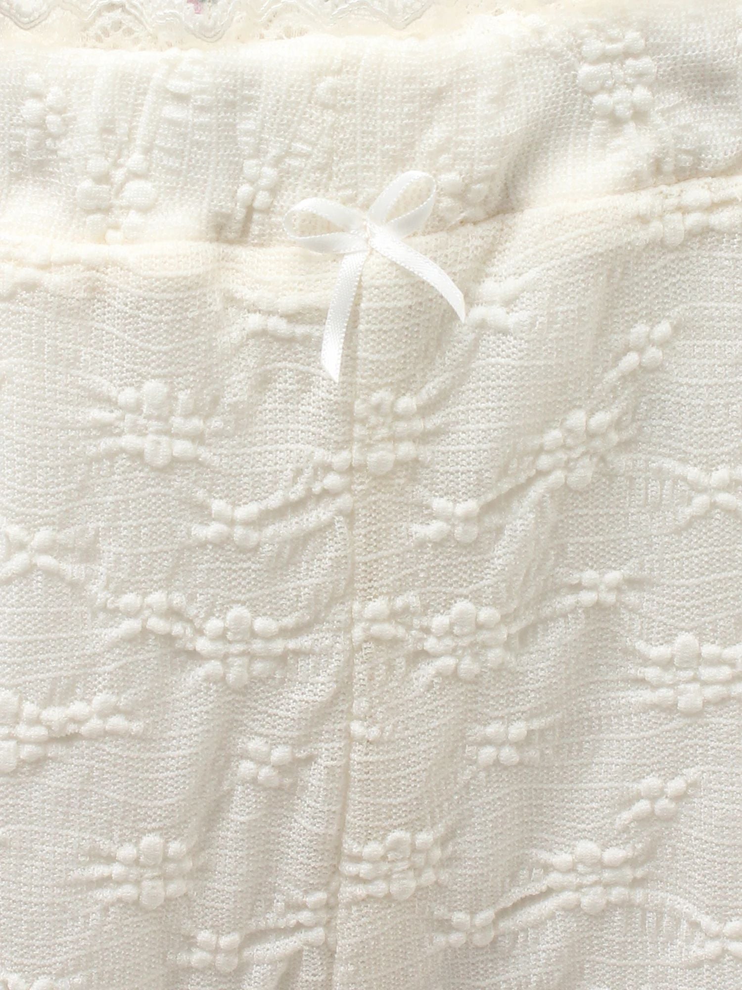 merry jenny｜Stretch Lace Capri Pants