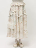 merry jenny｜Decorative Ribbon Flare Skirt