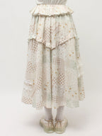 merry jenny｜Decorative Ribbon Flare Skirt