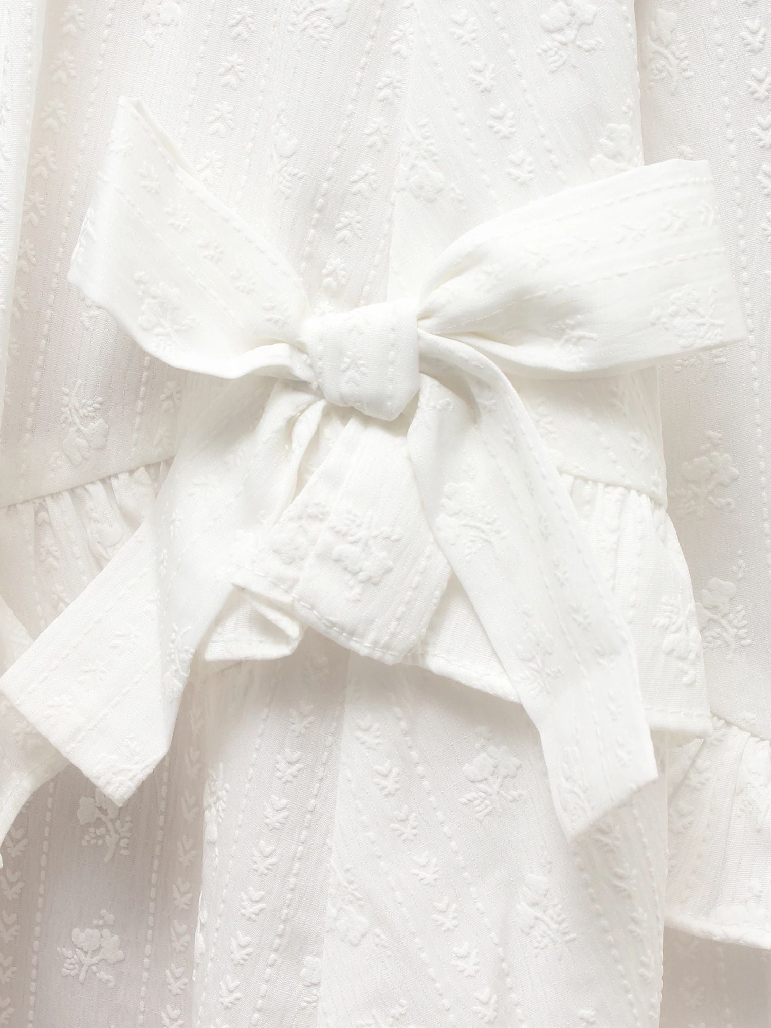 merry jenny｜Decorative Ribbon Flare Skirt