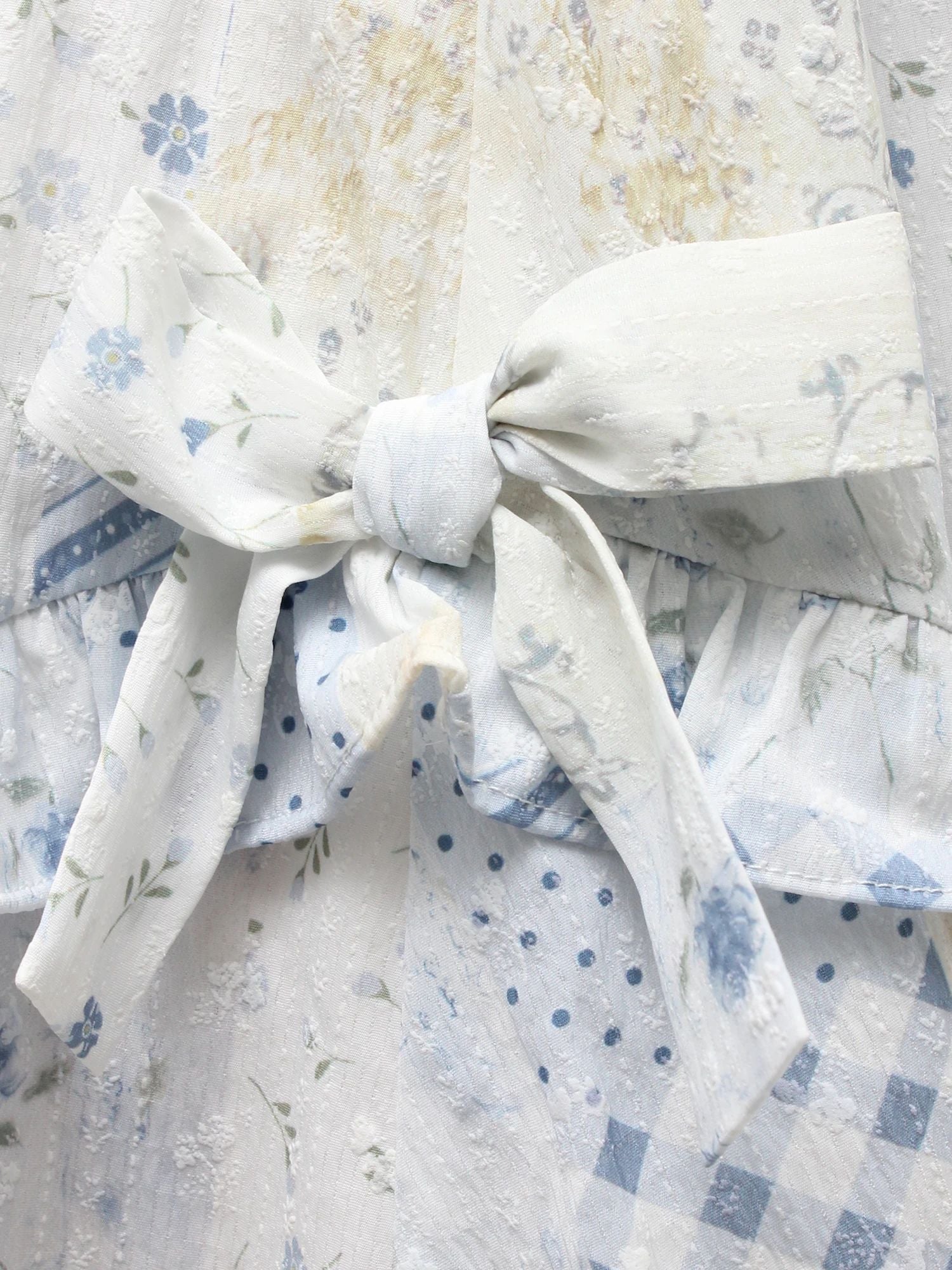 merry jenny｜Decorative Ribbon Flare Skirt