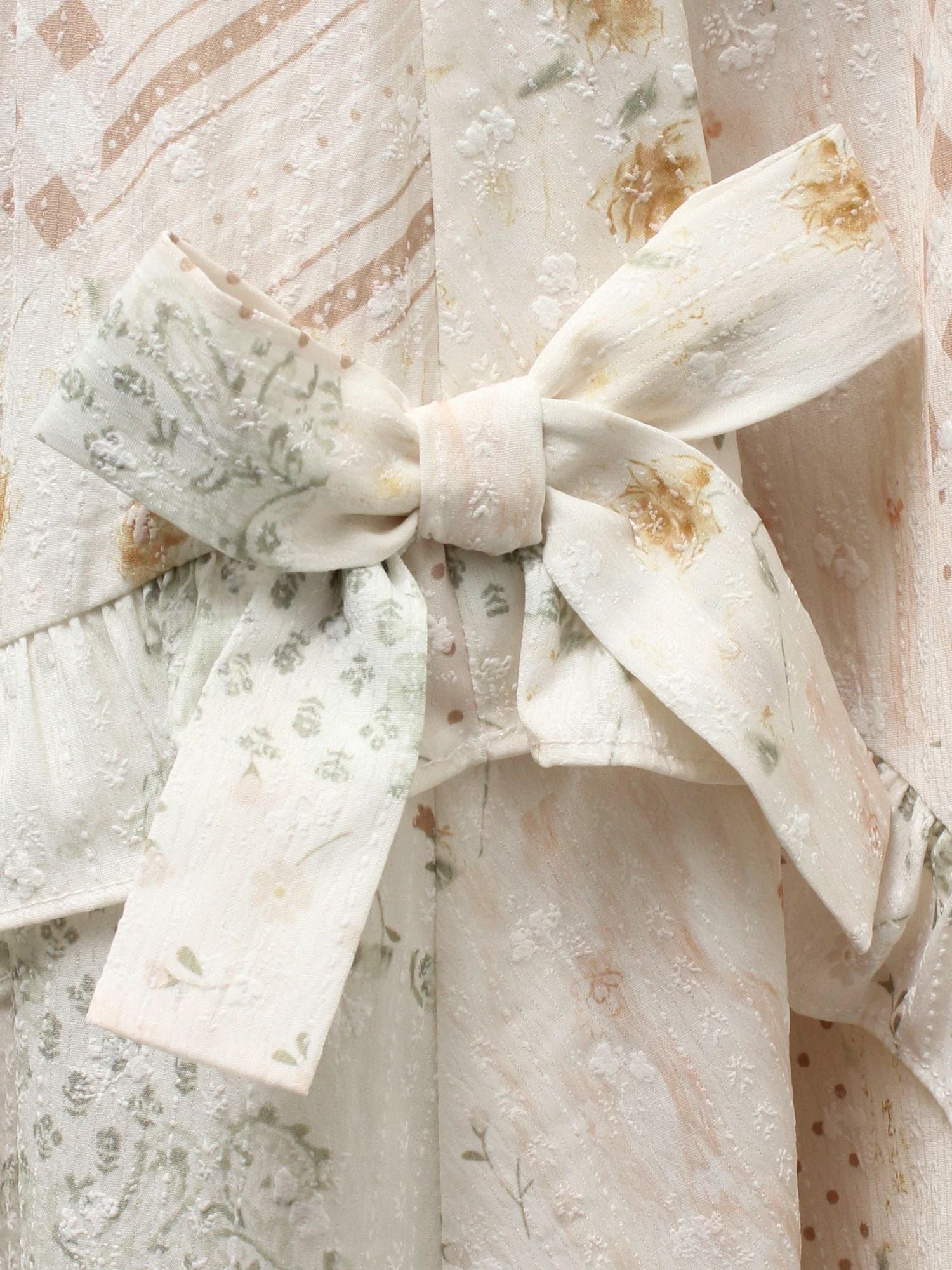 merry jenny｜Decorative Ribbon Flare Skirt