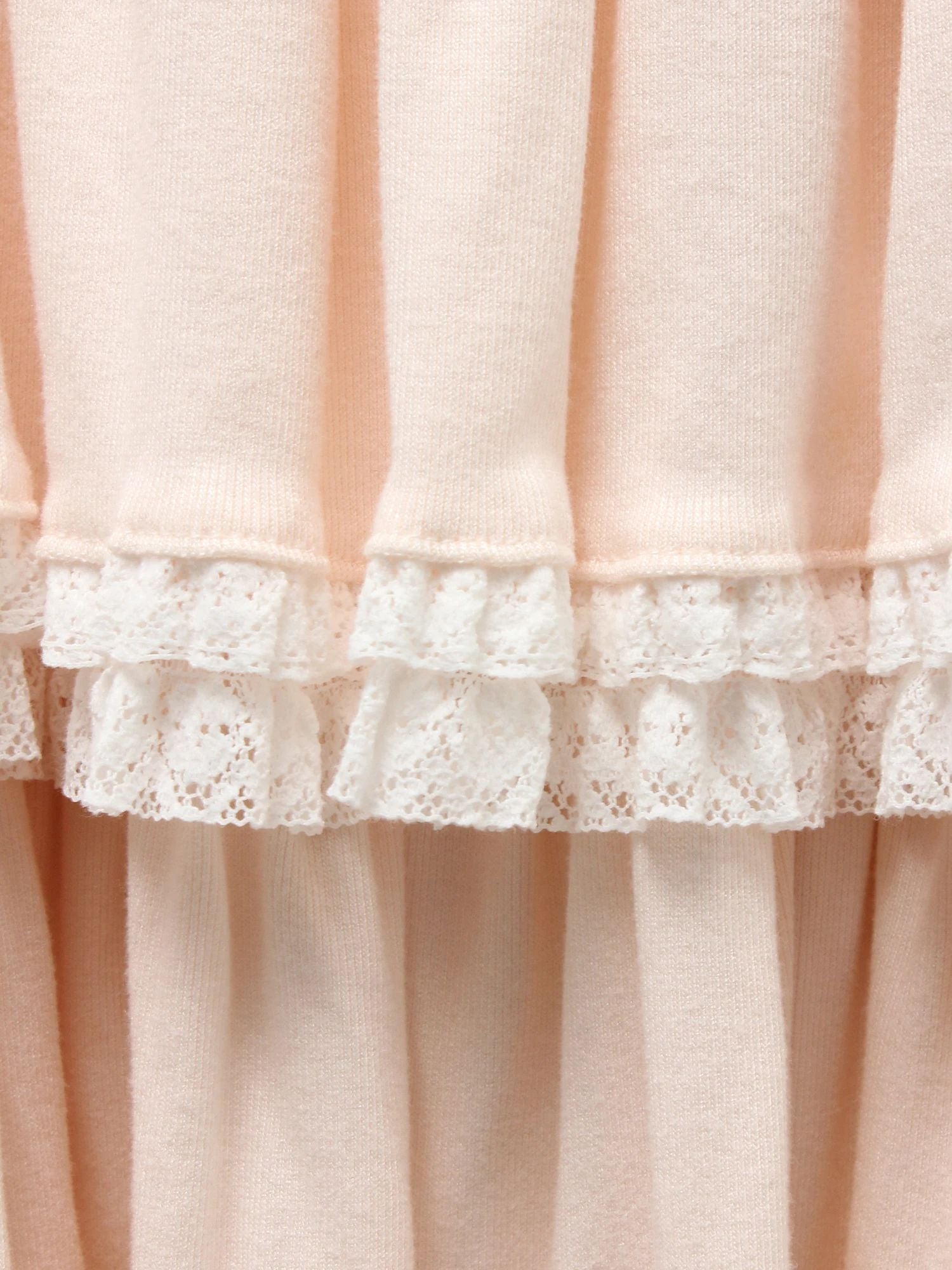 merry jenny｜Cut Tiered Mini Skirt