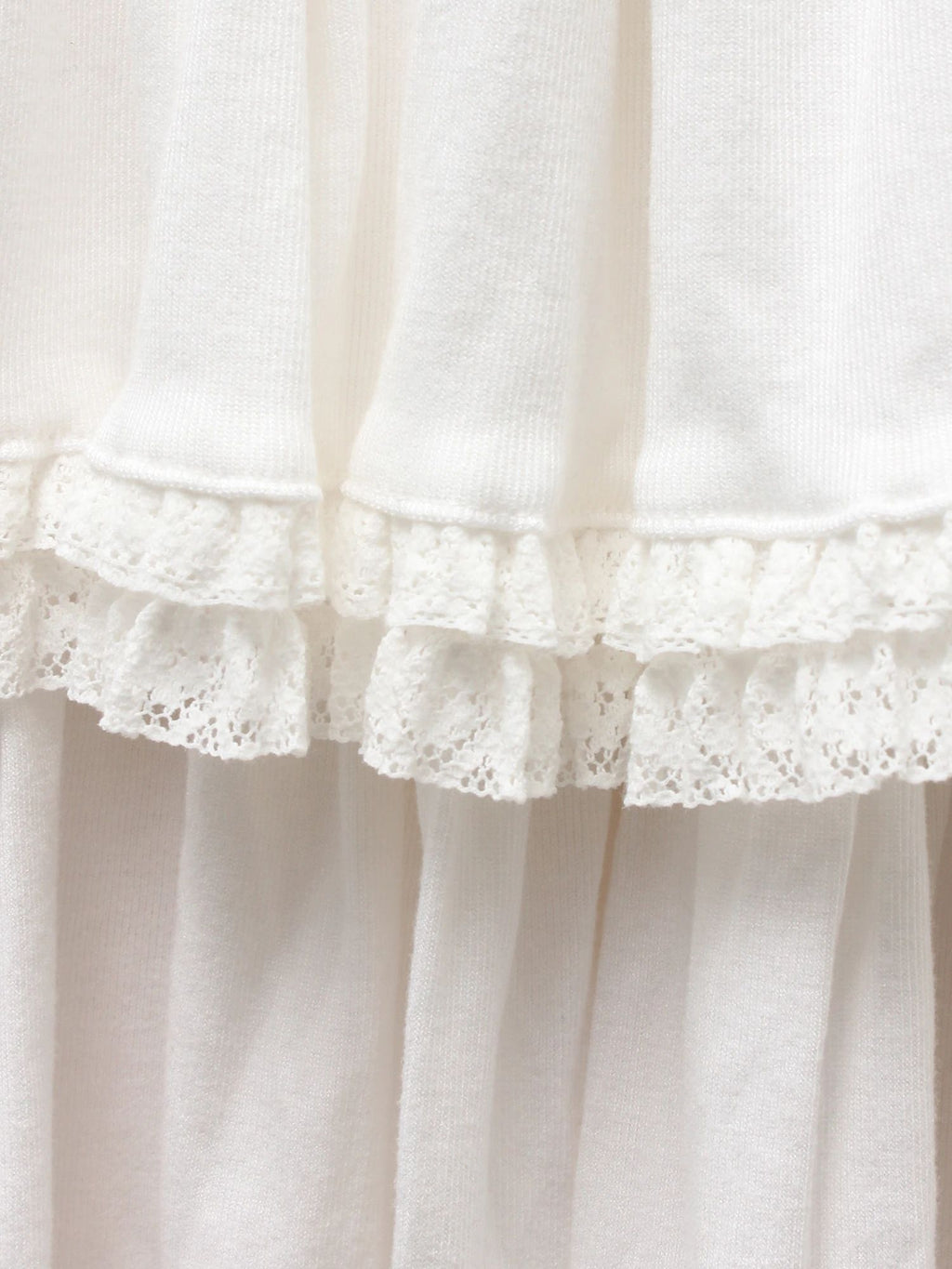 merry jenny｜Cut Tiered Mini Skirt