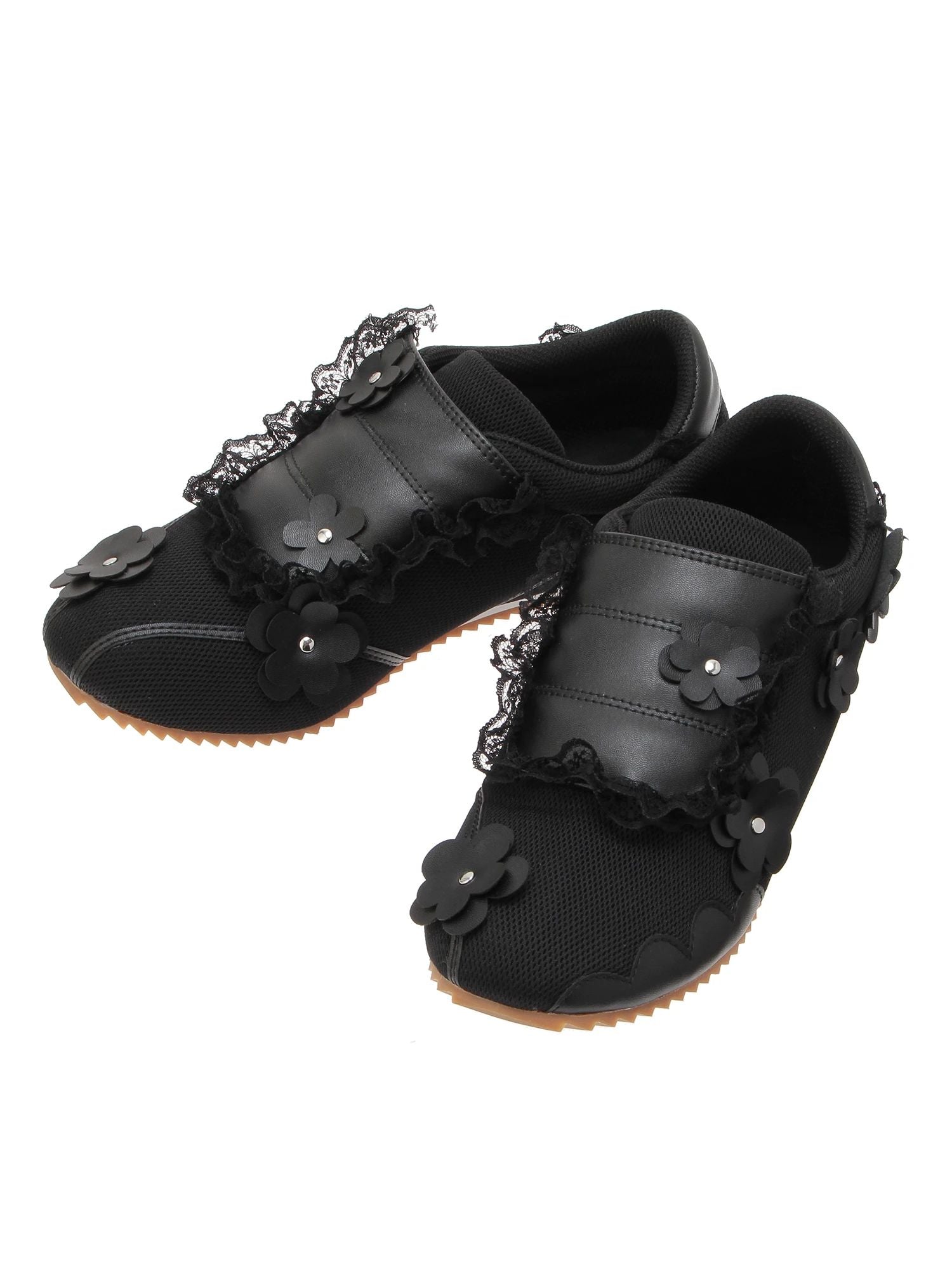 merry jenny｜Full Flower Flat Sneakers