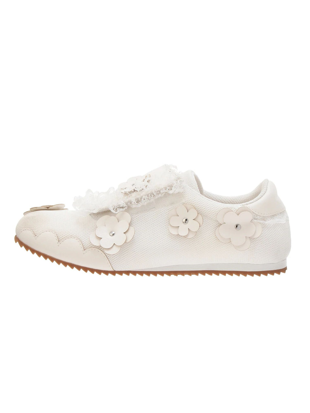 merry jenny｜Full Flower Flat Sneakers