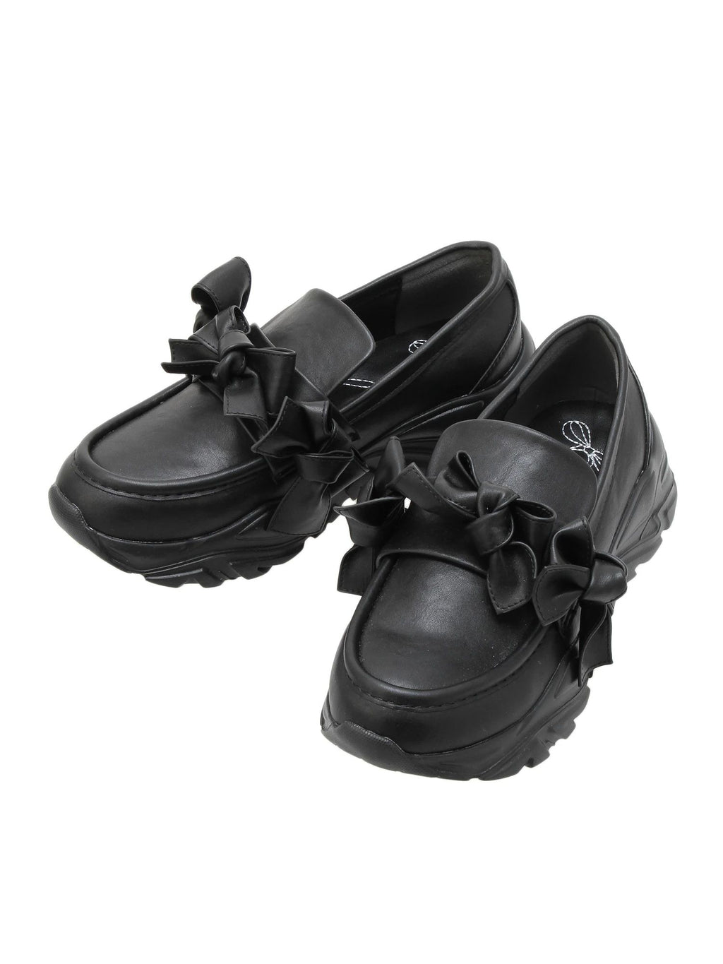 merry jenny｜Ribbon Platform Sneakers