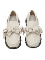 merry jenny｜Ribbon Platform Sneakers