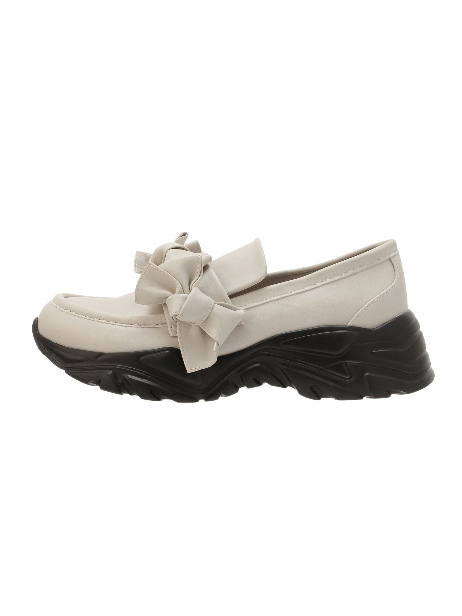 merry jenny｜Ribbon Platform Sneakers