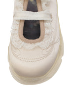 merry jenny｜Satin Rrill Band Sneakers