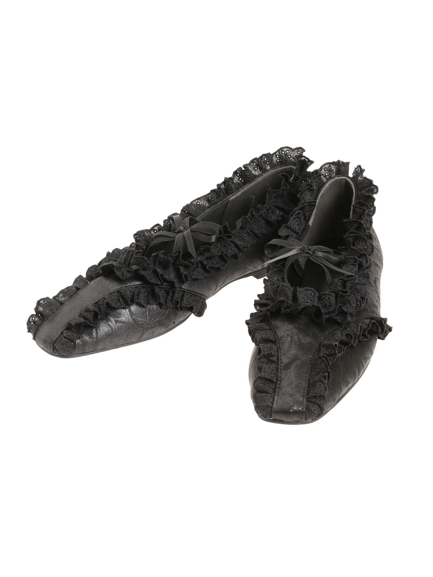 merry jenny｜Frill Decorative Ballet Shoes