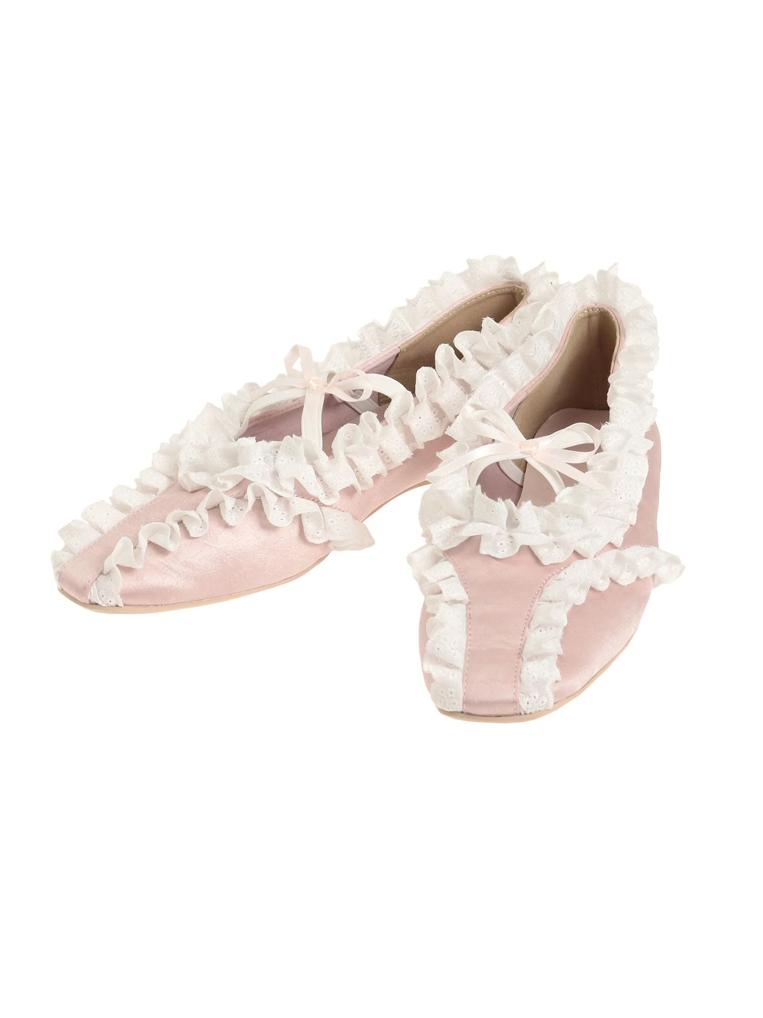 merry jenny｜Frill Decorative Ballet Shoes